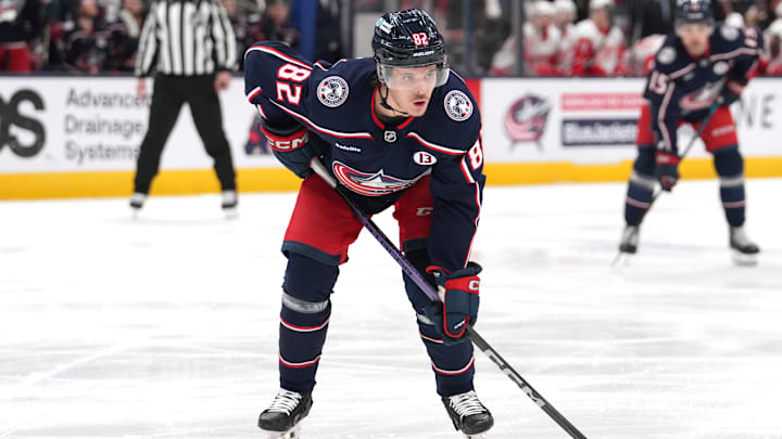 Detroit Red Wings v Columbus Blue Jackets