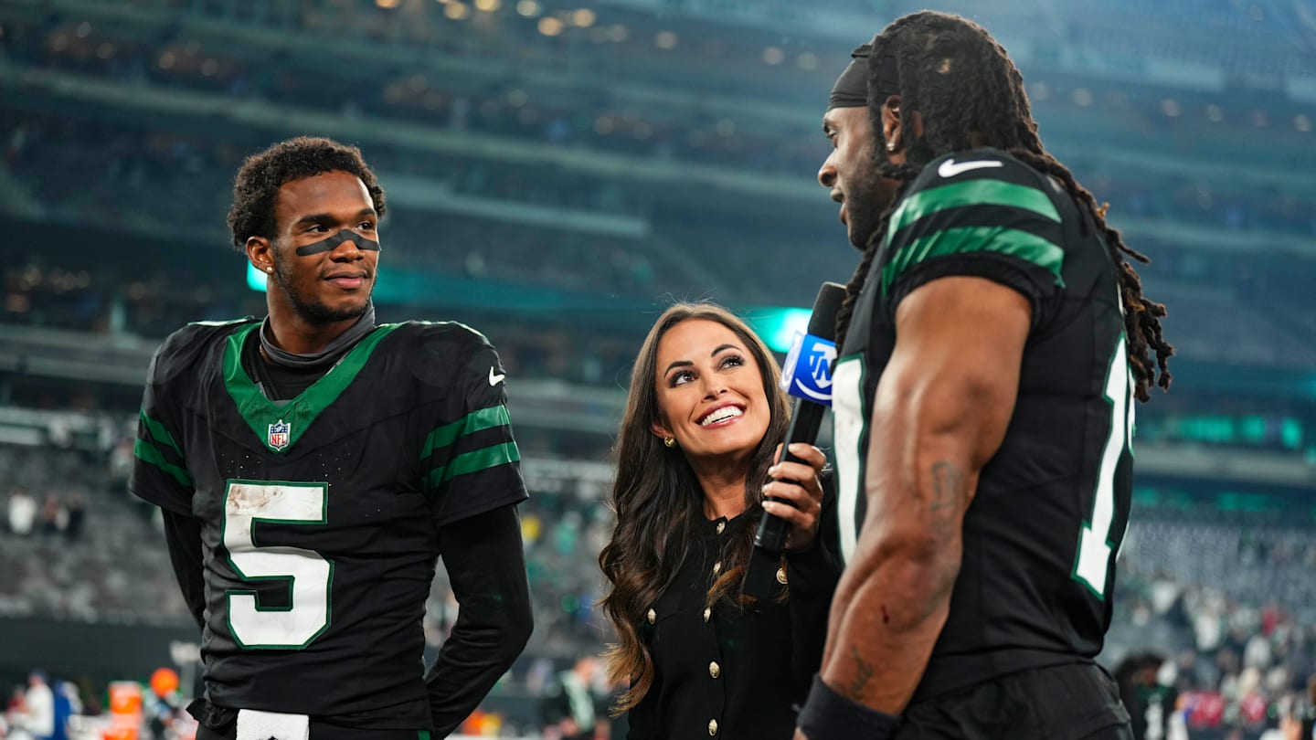 達萬特亞當斯 (Davante Adams) 和加勒特威爾遜 (Garrett Wilson) 彰顯了他們與紐約噴射機隊的合作關係