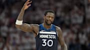 Minnesota Timberwolves forward Julius Randle will debut the Skechers SKX REIGN 'Rhythm' in the NBA Playoffs.