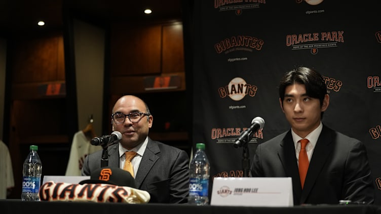 San Francisco Giants Introduce Jung Hoo Lee