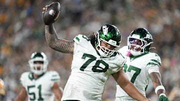NY Jets defensive tackle Jay Tufele