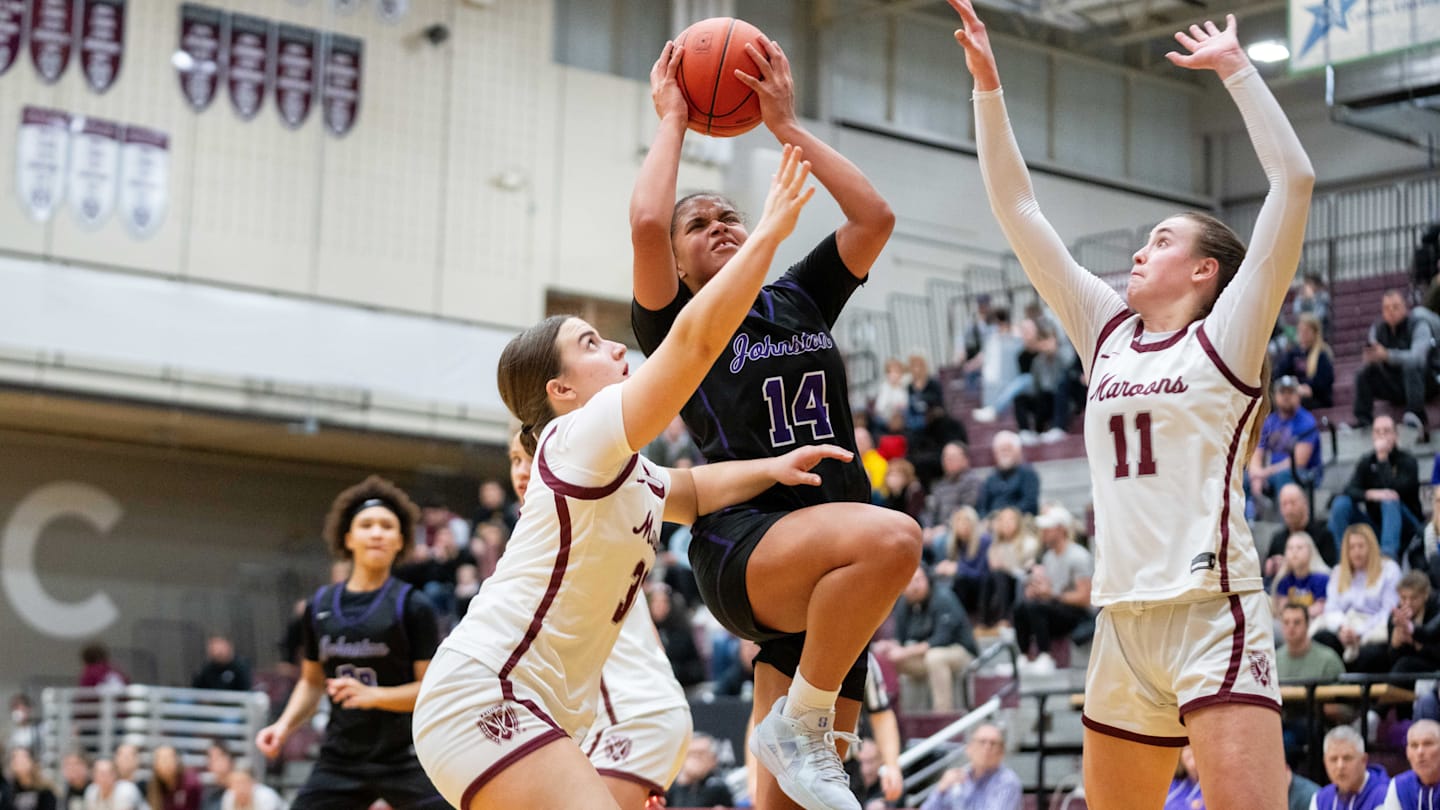 Iowa high school girls basketball state rankings by class