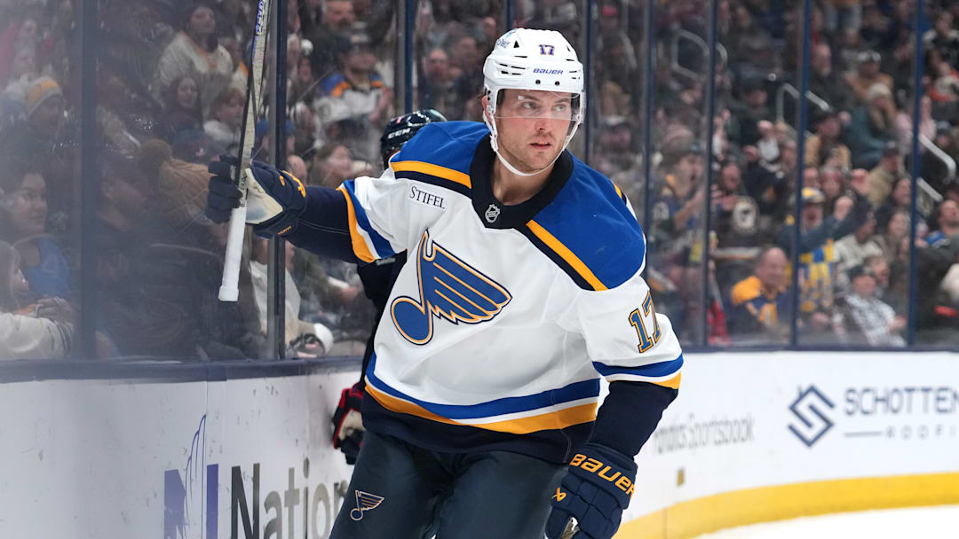 St. Louis Blues defenseman Cam Fowler