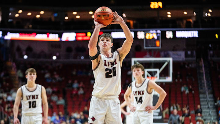 Along with being a basketball standout at North Linn, Mason Bechen also shines on the baseball diamond.