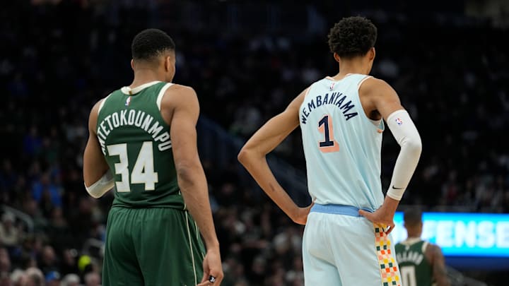 Giannis Antetokounmpo, Victor Wembanyama