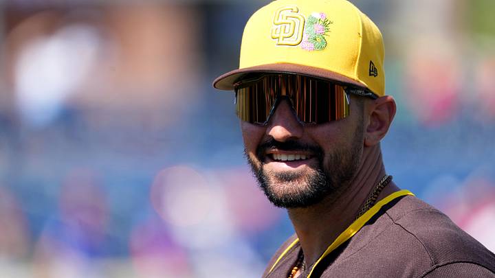 San Diego Padres outfielder Nick Castellanos.