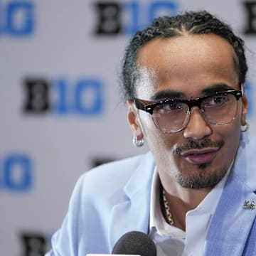 Nico Iamaleava faced the media for the first time since leaving Tennessee for UCLA amid a reported NIL dispute.