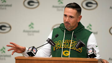 Green Bay Packers head coach Matt LaFleur
