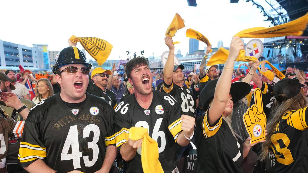 The Steelers’ Acrisure Stadium hosted a raucous draft experience for the ages. 