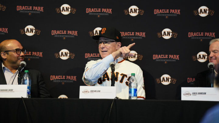 San Francisco Giants Introduce Bob Melvin