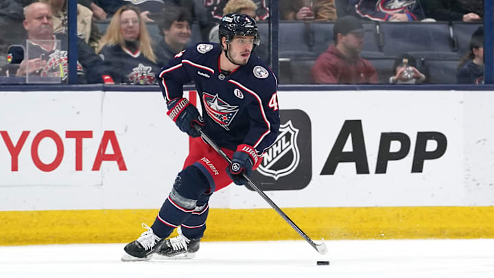 San Jose Sharks v Columbus Blue Jackets