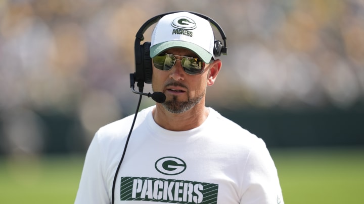 Green Bay Packers head coach Matt LaFleur