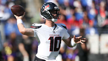 The Houston Texans were receiving calls regarding backup quarterback Davis Mills during their bye week