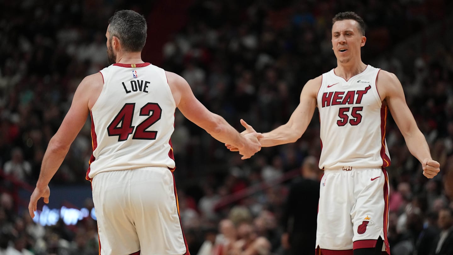 Miami Heat Veteran Bids Farewell To Duncan Robinson, Shooter To Shooter