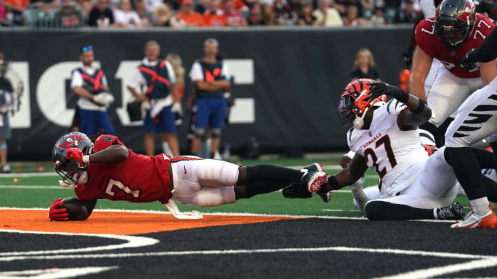 Tampa Bay Buccaneers head coach Todd Bowles praised rookie running back Bucky Irving after his preseason debut.