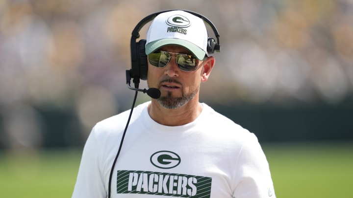 Green Bay Packers head coach Matt LaFleur