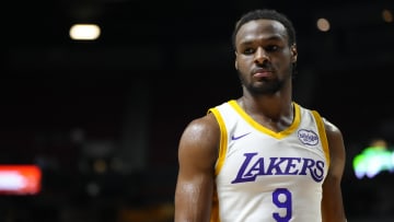 Los Angeles Lakers guard Bronny James has struggled during NBA Summer League.