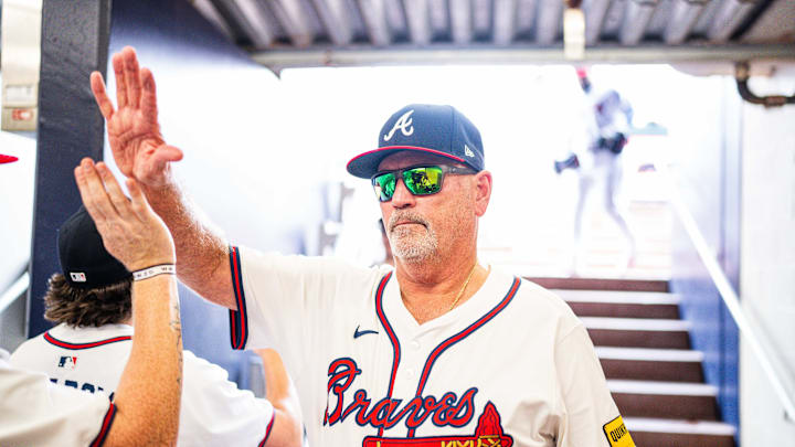 Miami Marlins v Atlanta Braves - Game One