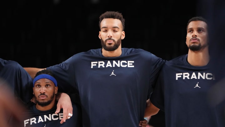 France player Rudy Gobert.