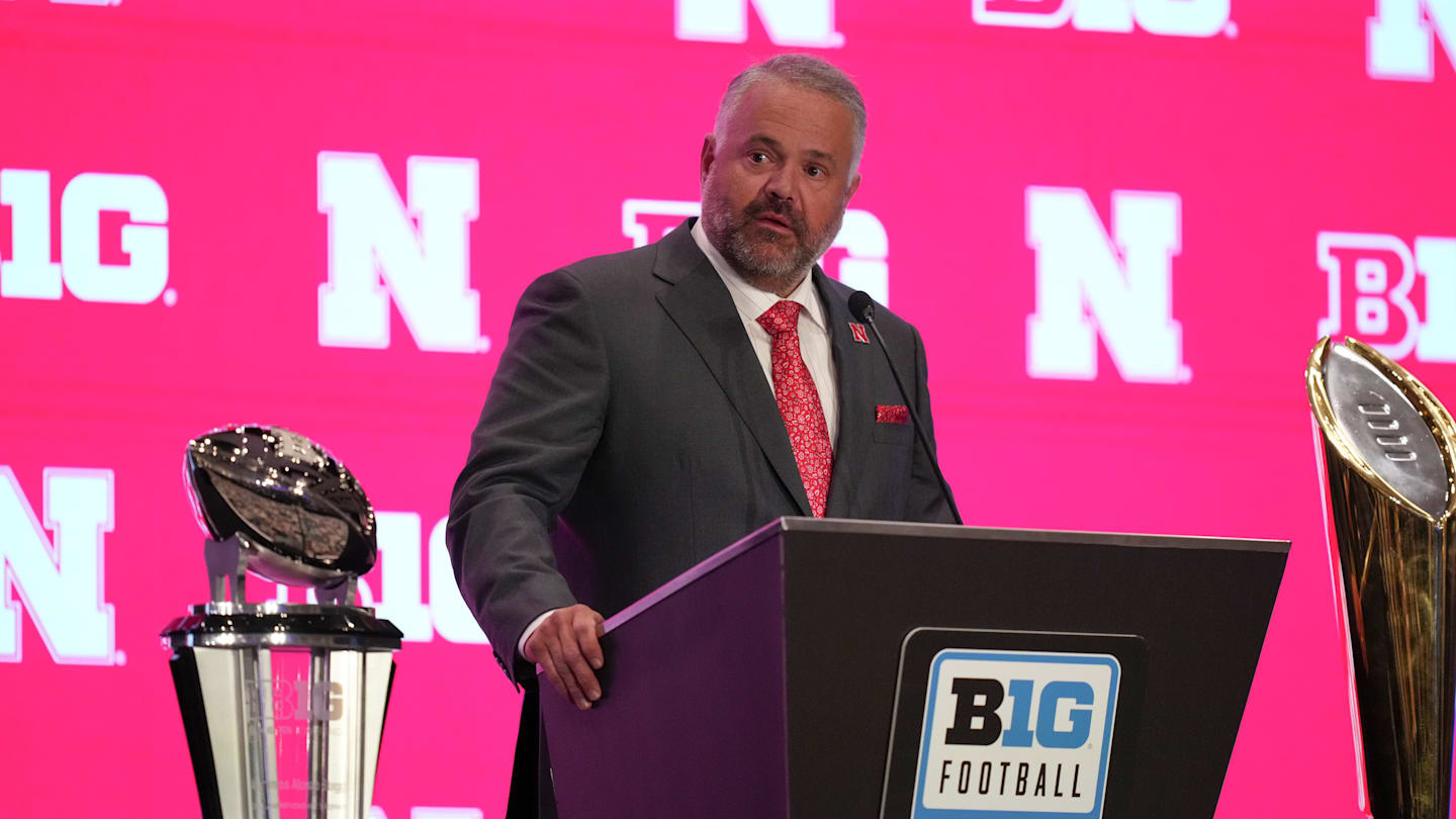Nebraska Football Coach Matt Rhule