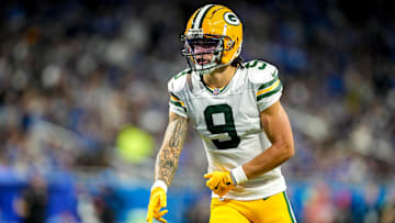 Green Bay Packers wide receiver Christian Watson