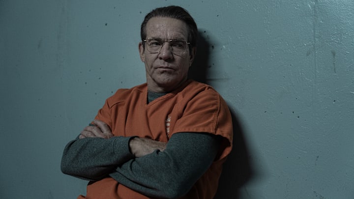 Dennis Quaid as Keith Jesperson in Happy Face, episode 3, season 1, streaming on Paramount+