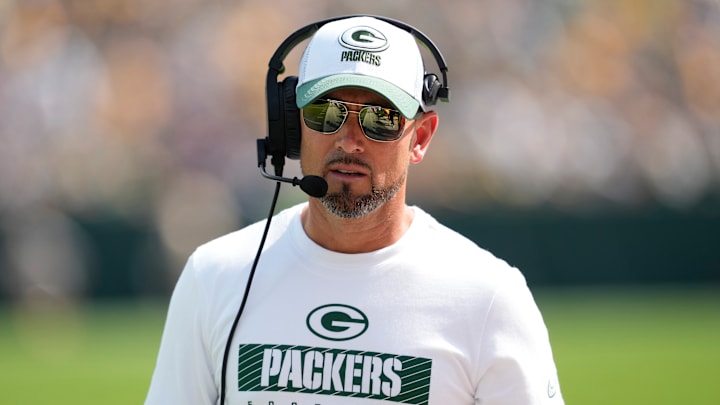 Green Bay Packers head coach Matt LaFleur