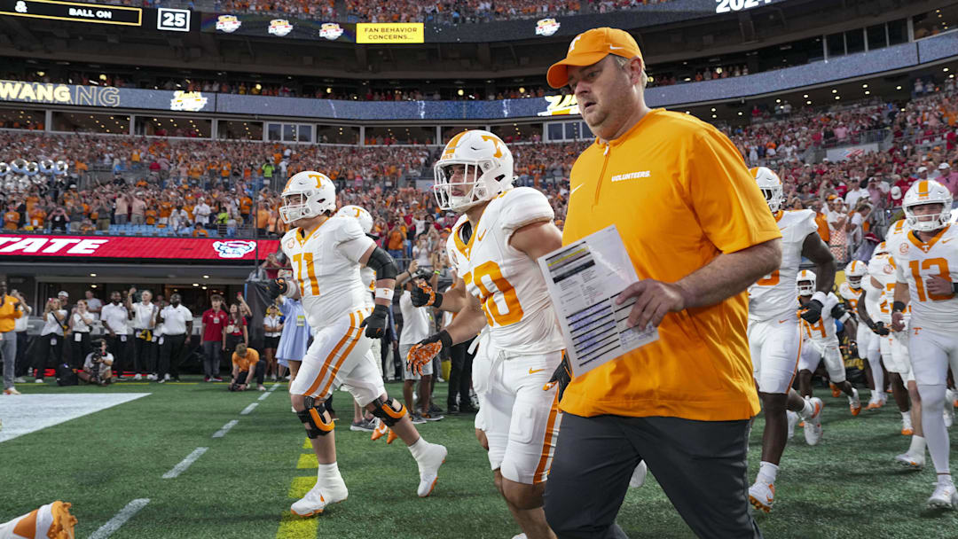 Tennessee Volunteers head coach Josh Heupel 