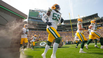 Ty'Ron Hopper takes the field for the first time as an NFL player.