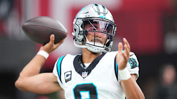 Carolina Panthers quarterback Bryce Young
