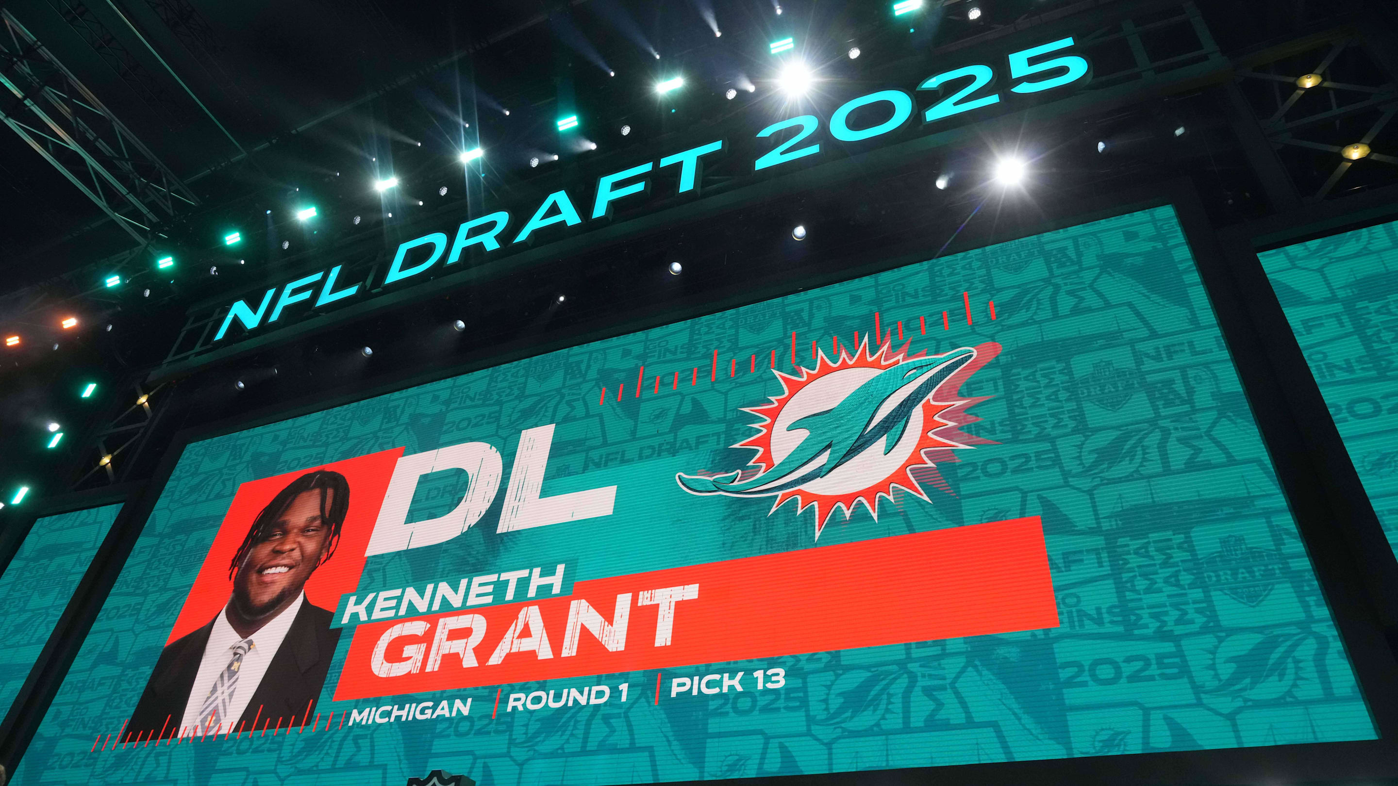 How Dolphins 2025 Top Pick Kenneth Grant Is Getting Ready for His Second Season