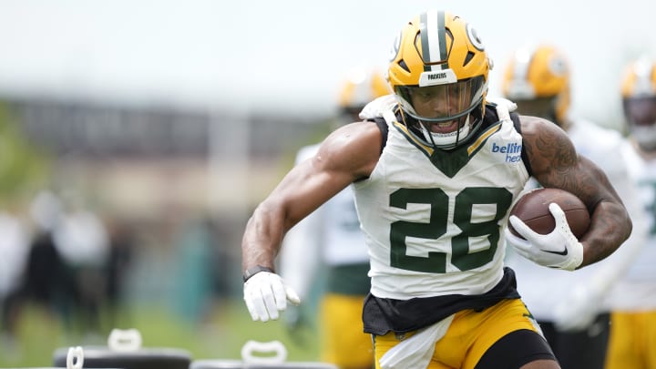 Green Bay Packers RB AJ Dillon