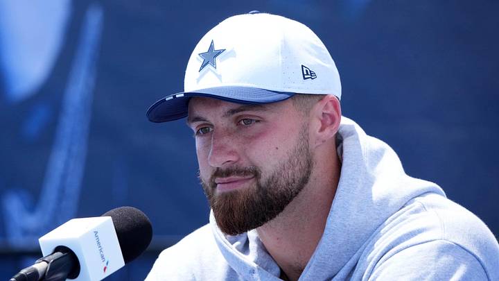 Dallas Cowboys tight end Jake Ferguson (87) 