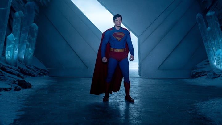 DAVID CORENSWET as Superman in DC Studios’ and Warner Bros. Pictures’ “SUPERMAN,” a Warner Bros. Pictures release. Photo Credit: Jessica Miglio. Copyright: © 2025 Warner Bros. Ent. All Rights Reserved. TM & © DC