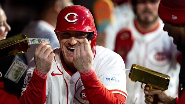 Cincinnati Reds designated hitter Austin Hays