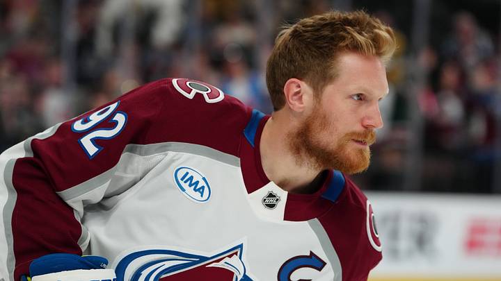 May 24, 2026; Las Vegas, Nevada, USA; Colorado Avalanche left wing Gabriel Landeskog (92). Mandatory Credit: Stephen R. Sylvanie-Imagn Images May 24, 2026; Las Vegas, Nevada, USA; Colorado Avalanche left wing Gabriel Landeskog (92). Mandatory Credit: Stephen R. Sylvanie-Imagn Images