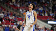 Duke guard Tyrese Proctor scored a game-high 25 points in a second-round win over Baylor.