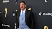 Ron Rivera on the red carpet during Super Bowl LIX NFL Honors.