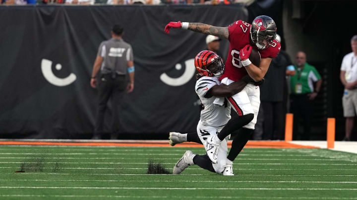 Tampa Bay Buccaneers tight end Payen Durham isn't expected to miss any time after suffering an injury on Wednesday.