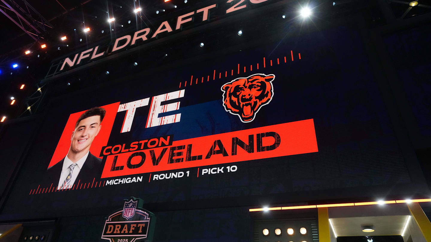 Bears Sign Five 2025 Draft Picks Including First-Round TE Loveland