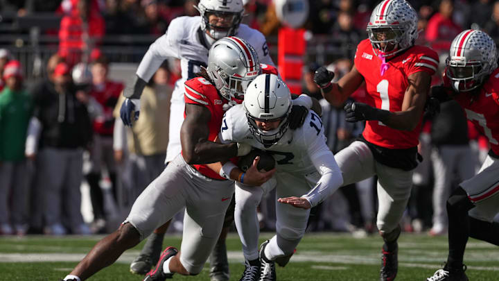 Two Ohio State defenders were called out by name, even after the Buckeyes beat Penn State at the "Shoe" in Week 10