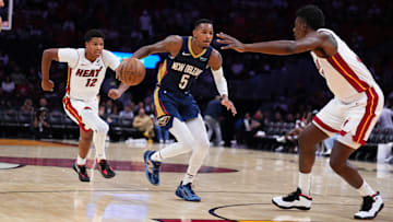New Orleans Pelicans v Miami Heat