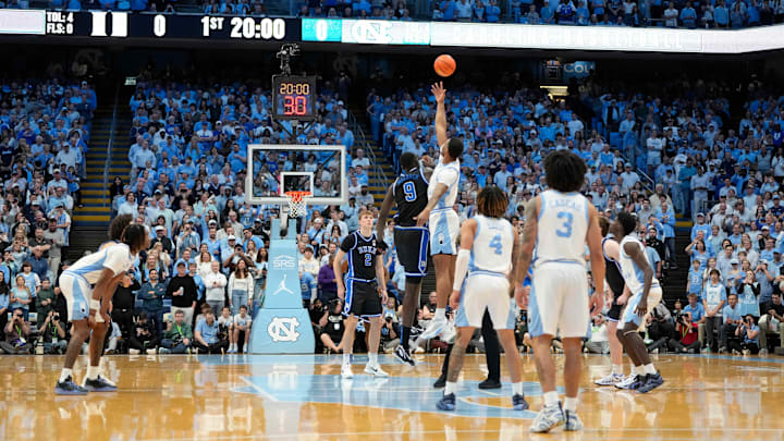 UNC basketball versus Duke UNC basketball versus Duke