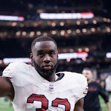 Arizona Cardinals running back Trey Benson is a solid prop target in Week 4. 