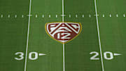 The Pac-12 Conference logo. 