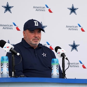 Dallas Cowboys coach Mike McCarthy (left) and owner Jerry Jones