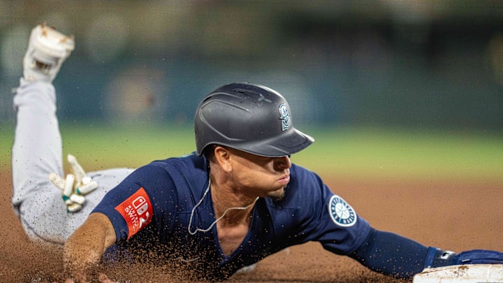 The Mariners are home favorites against the Blue Jays on Saturday night. The Mariners are home favorites against the Blue Jays on Saturday night.