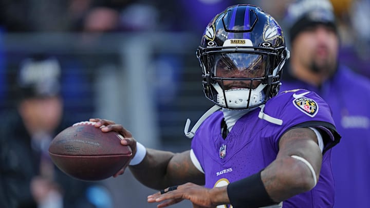 Baltimore Ravens star quarterback Lamar Jackson made NFL history on Saturday night.