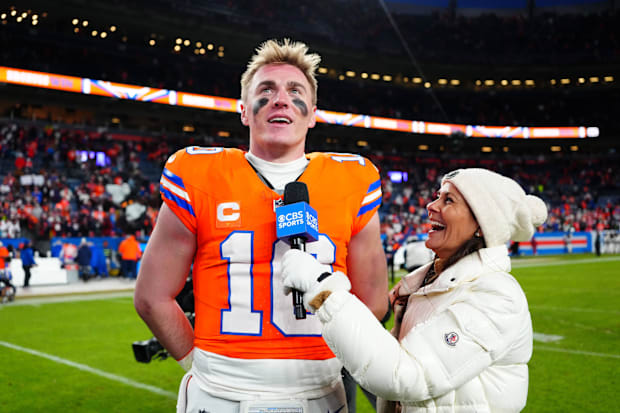Denver Broncos quarterback Bo Nix kansas city chiefs patrick mahomes afc west buffalo bills los angeles chargers sean payton