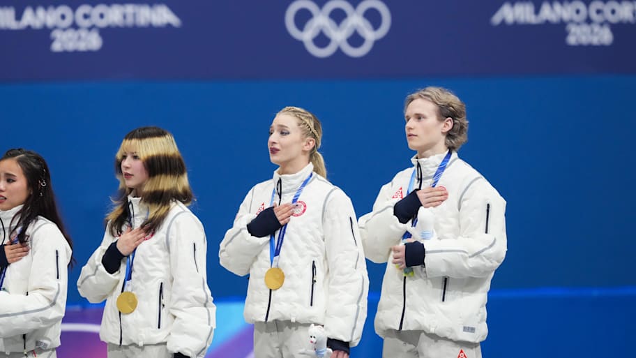 Alysa Liu, Amber Glenn and Ilia Malinin